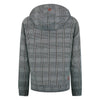 Jongens Hooded sweater check Jelle van Retour in de kleur black in maat 158/164.