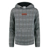 Jongens Hooded sweater check Jelle van Retour in de kleur black in maat 158/164.
