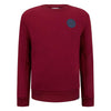 Jongens Sweater crewneck Colin van Retour in de kleur bloodstone red in maat 158/164.