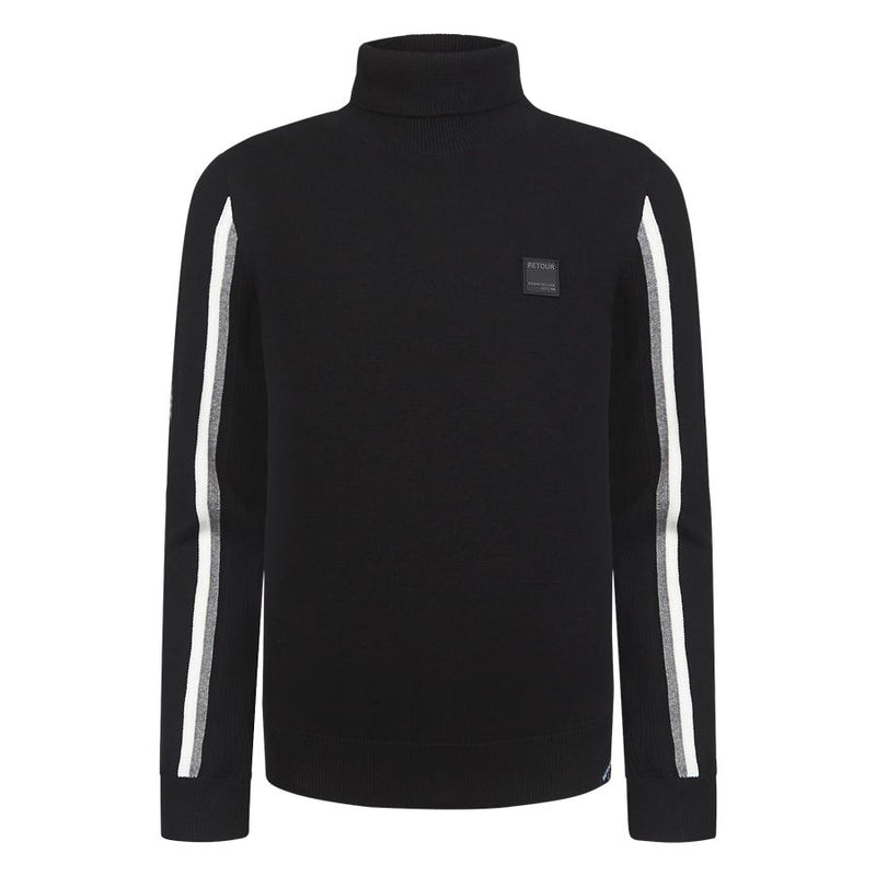 Jongens Coltrui Luuk van Retour in de kleur black in maat 158/164.