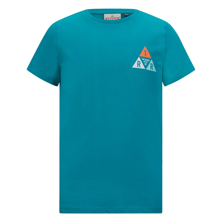 Retour T-Shirt Justo Sea Green