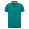 Jongens Polo SS Lucas Sea Green van Retour in de kleur Sea Green in maat 158/164.