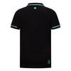 Jongens Polo SS Lucas Black van Retour in de kleur Black in maat 158/164.