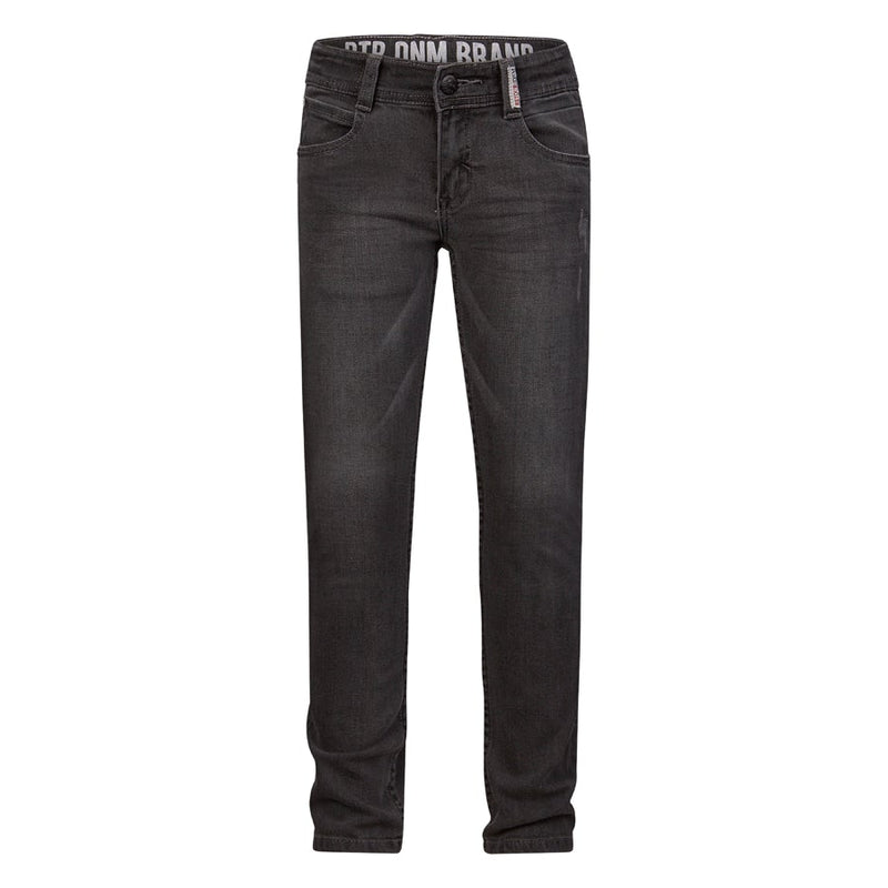 Jongens Jeans Tobias Skinny fit van Retour in de kleur Medium Grey Denim in maat 164.