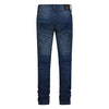Jongens Jeans Luigi Skinny fit van Retour in de kleur Medium Blue Denim in maat 164.