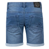 Jongens Jeansshort Loeks Light Blue Denim van Retour in de kleur Light Blue Denim in maat 164.