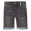 Jongens Jeansshort Loeks Medium Grey Denim van Retour in de kleur Medium Grey Denim in maat 164.