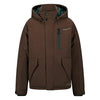 Jongens Jacket Vic chocolate van Retour in de kleur chocolate in maat 122-128.