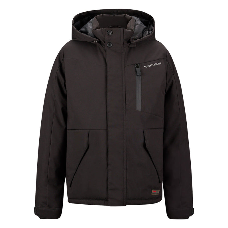 Jongens Jacket Vic black van Retour in de kleur black in maat 170-176.