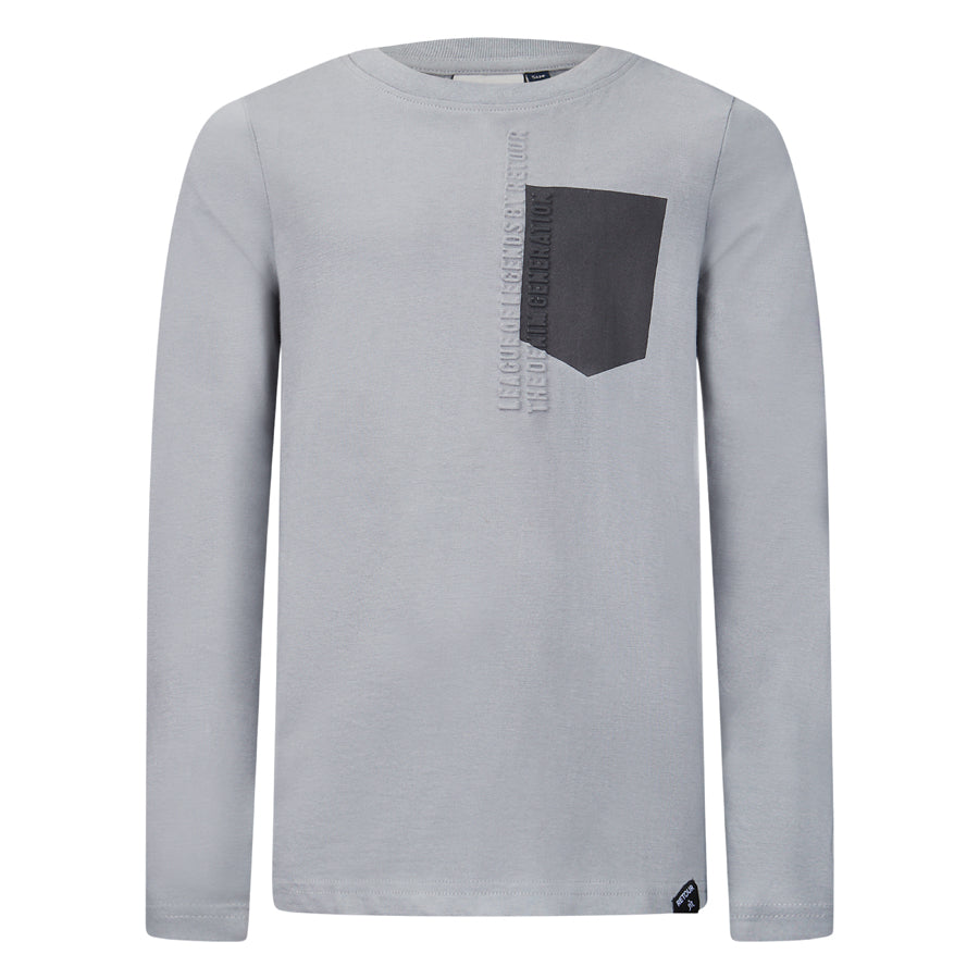 Retour Longsleeve Brent light steel