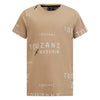 Jongens T-Shirt Soccer van Retour in de kleur sahara in maat 158-164.