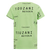 Jongens T-Shirt Soccer van Retour in de kleur bright mint in maat 158-164.