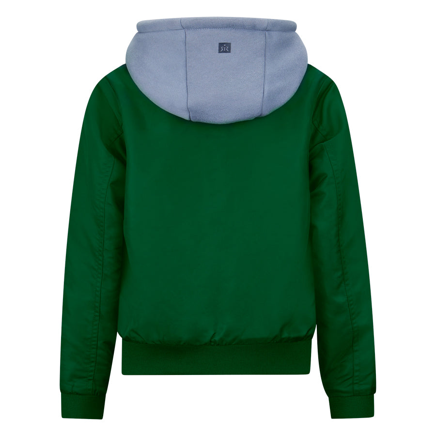 Jongens Jacket Ves van Retour in de kleur fresh green in maat 146-152.