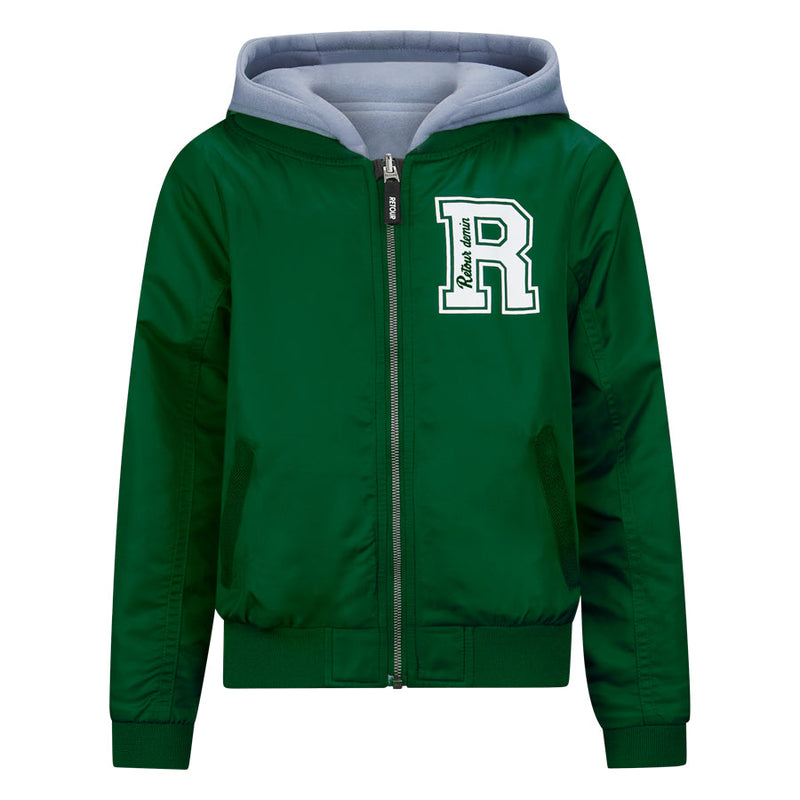 Jongens Jacket Ves van Retour in de kleur fresh green in maat 146-152.