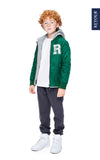 Jongens Jacket Ves van Retour in de kleur fresh green in maat 146-152.