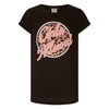 Meisjes T-shirt Lisette van Retour Jeans in de kleur Black in maat 134/140.