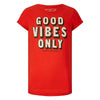 Meisjes T-shirt Maribelle van Retour Jeans in de kleur Poppy Red in maat 134/140.