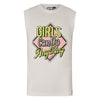 Meisjes Top Selma van Retour Jeans in de kleur Off White in maat 134/140.