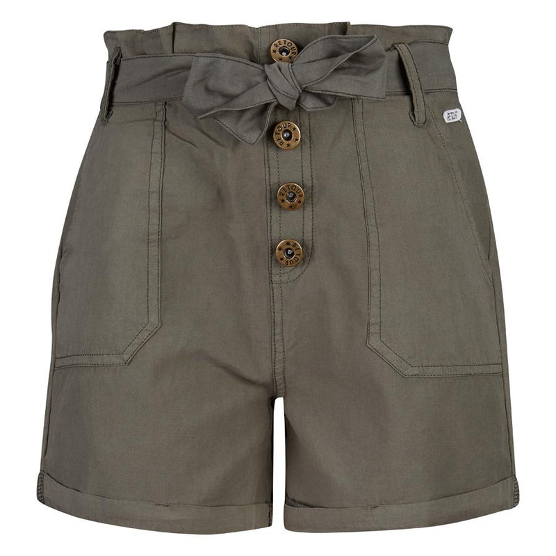 Meisjes Short Paola van Retour Jeans in de kleur Black in maat 134/140.