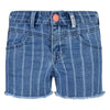 Meisjes Spijkershort Violetta van Retour Jeans in de kleur Light Blue Denim in maat 134.