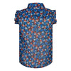 Meisjes Blouse Acilia van Retour Jeans in de kleur Marine in maat 134/140.