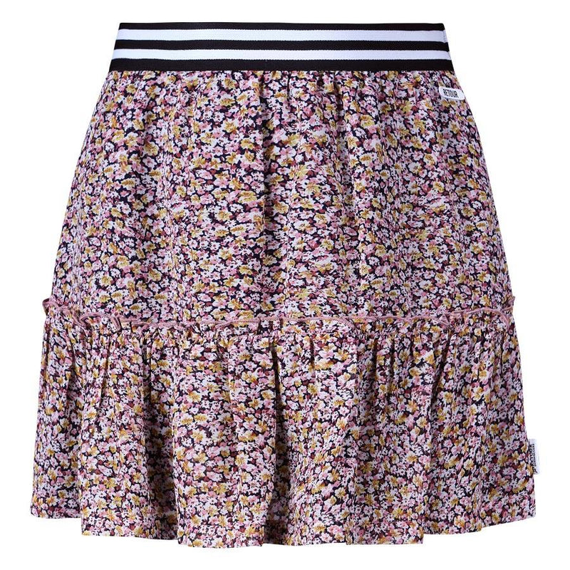 Meisjes Rokje AOP Rosie van RETOUR in de kleur black in maat 170/176.