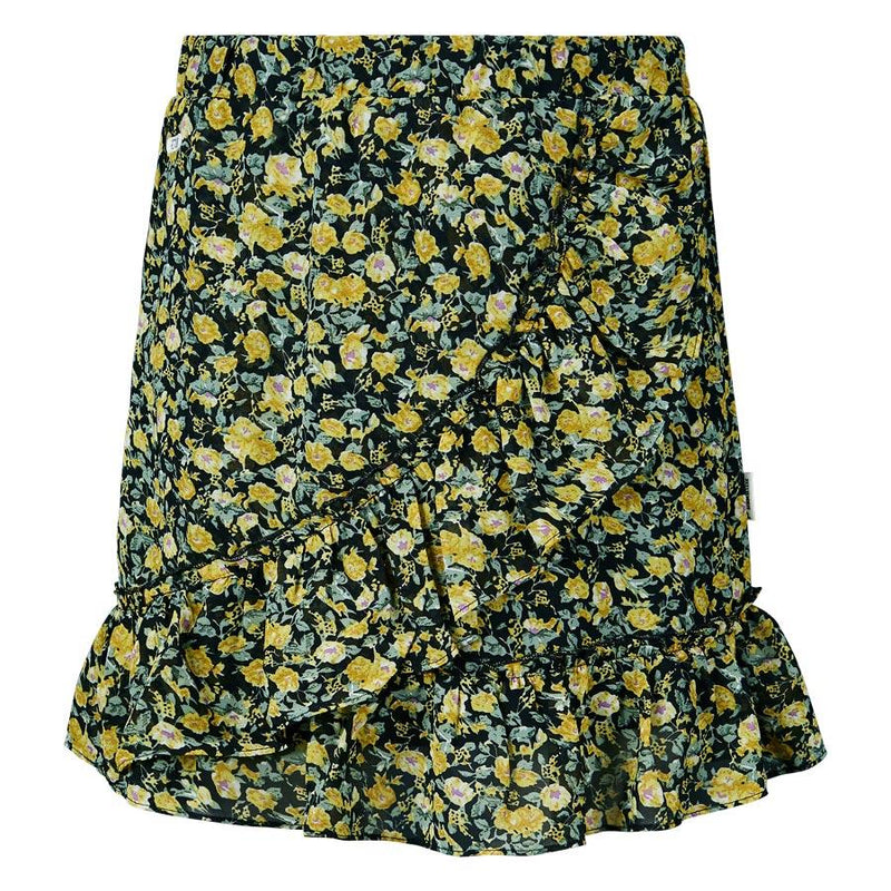 Meisjes Rokje AOP Penelope van RETOUR in de kleur black in maat 170/176.