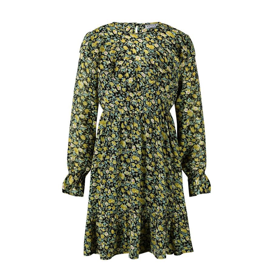 RETOUR Dress long sleeve AOP Josi