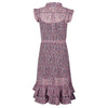 Meisjes Long dress AOP Jenny van RETOUR in de kleur black in maat 170/176.