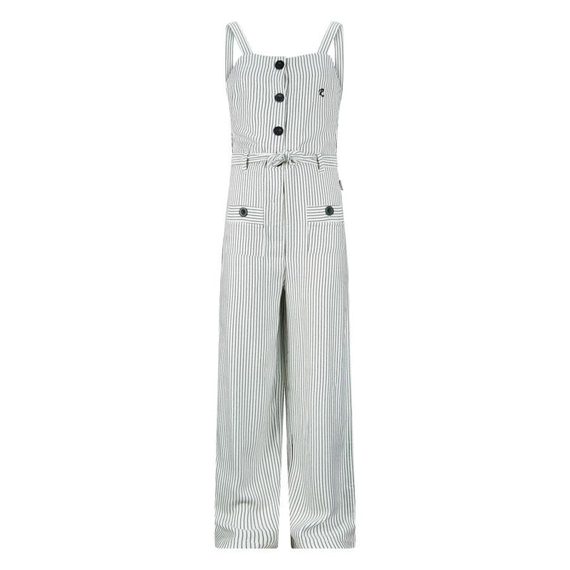 Meisjes Jumpsuit stripe Eeke van RETOUR in de kleur off-white in maat 170/176.