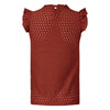 Meisjes Top Fay van RETOUR in de kleur light blue in maat 170/176.