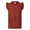 Meisjes Top Fay van RETOUR in de kleur light blue in maat 170/176.