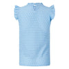 Meisjes Top Fay van RETOUR in de kleur light blue in maat 170/176.