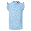 Meisjes Top Fay van RETOUR in de kleur light blue in maat 170/176.