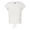 Meisjes T-shirt with knot Ilse van RETOUR in de kleur off-white in maat 170/176.
