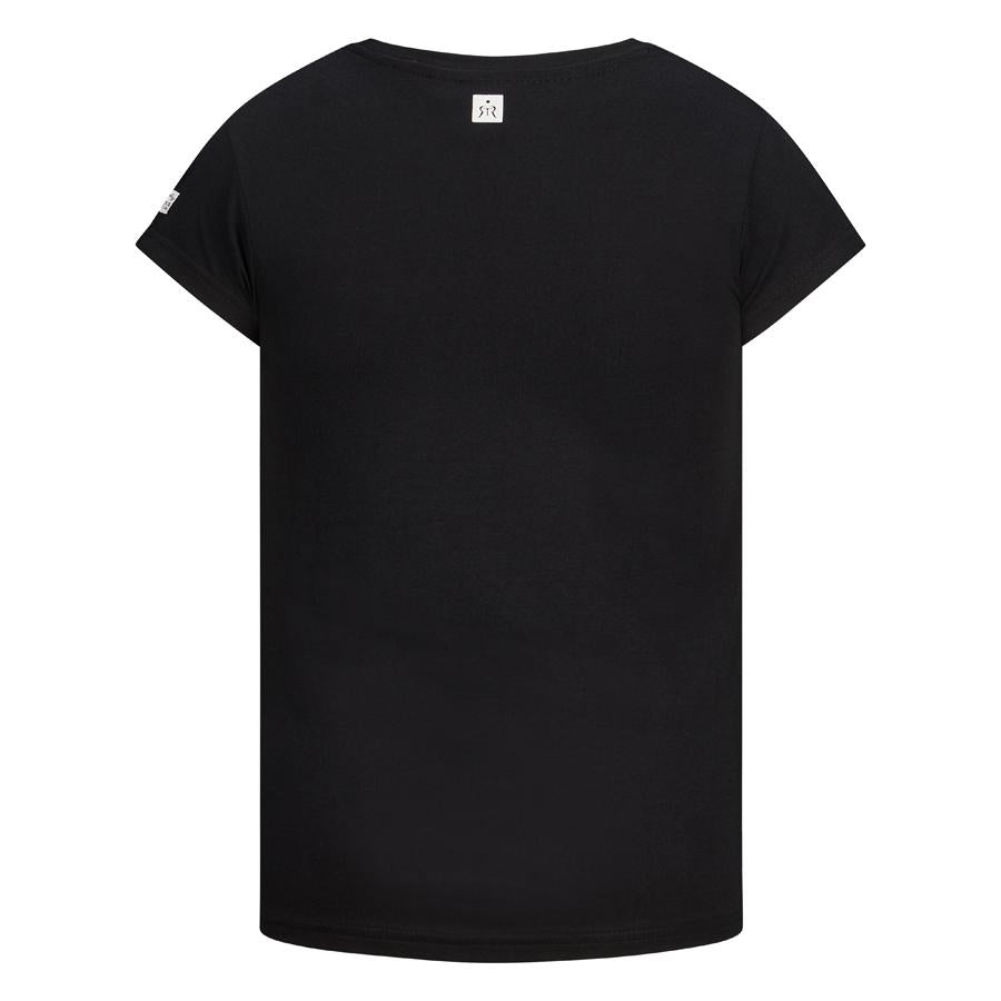 Meisjes T-shirt Isabella van RETOUR in de kleur black in maat 170/176.