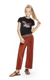 Meisjes T-shirt Isabella van RETOUR in de kleur black in maat 170/176.