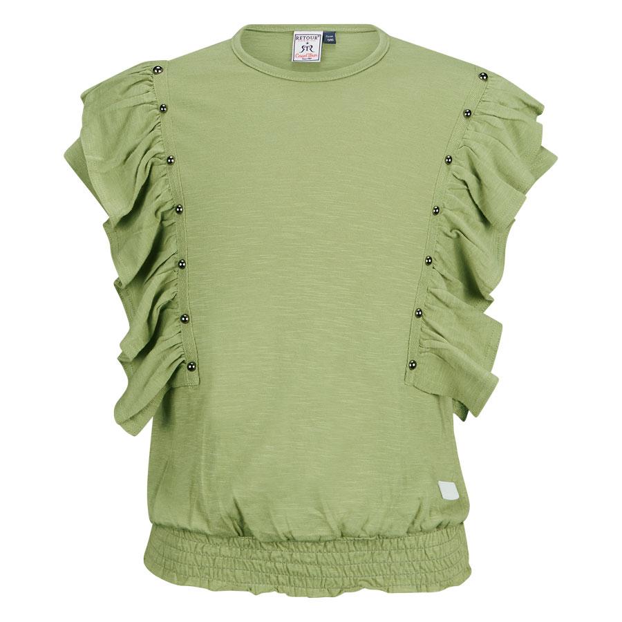 RETOUR T-shirt ruffles Valerie