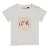Meisjes T-shirt Love Amelie van RETOUR in de kleur antra in maat 86.