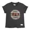 Meisjes T-shirt Love Amelie van RETOUR in de kleur antra in maat 86.
