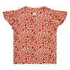 Meisjes Top AOP Alice van RETOUR in de kleur brique in maat 86.