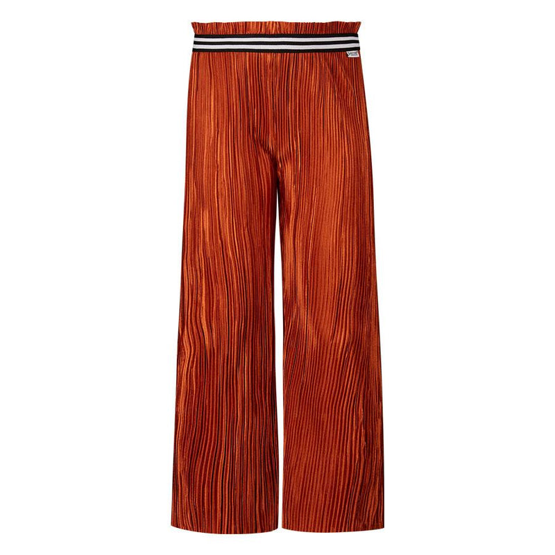 Meisjes Trousers plissé Cynthia van RETOUR in de kleur brique in maat 170/176.