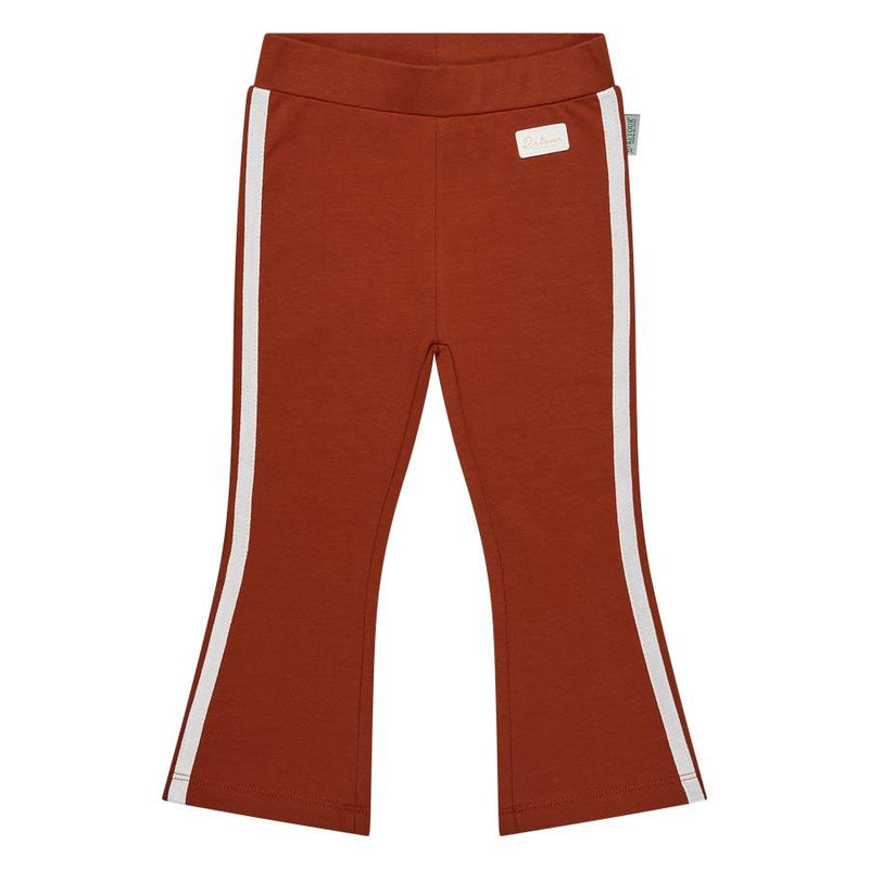 Meisjes Sweatpants Dieuwke van RETOUR in de kleur brique in maat 86.