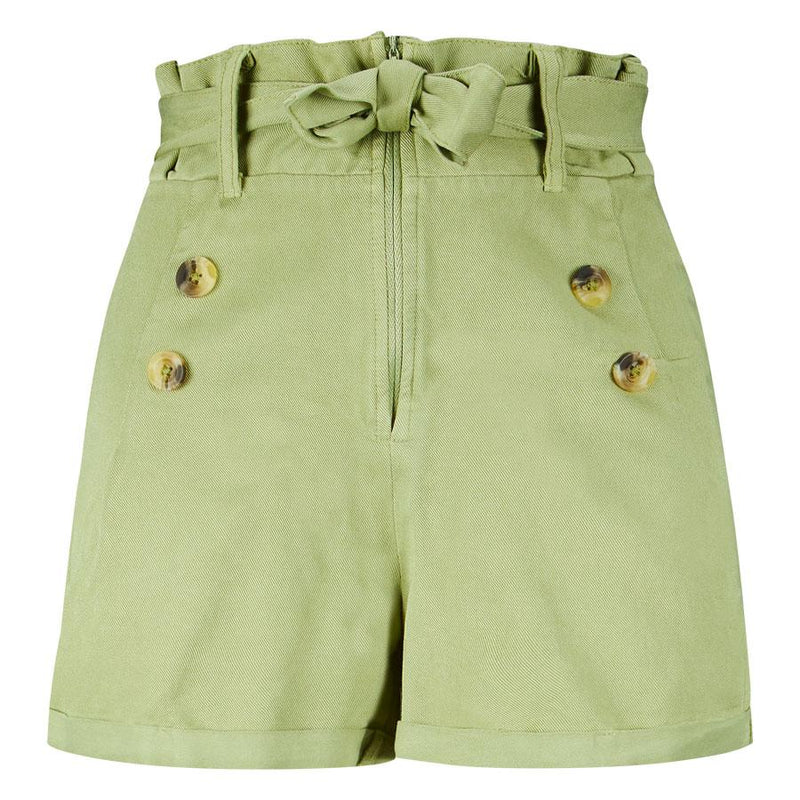 Meisjes Shorts Lisette van RETOUR in de kleur light khaki in maat 170/176.
