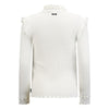 Meisjes Top rib longsleeve Karline van Retour in de kleur cream in maat 170/176.