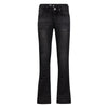 Meisjes Jeans Anouk van Retour in de kleur black denim in maat 176.