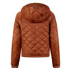 Meisjes Jacket Iza van Retour  in de kleur brique in maat 146/152.