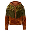 Meisjes Jacket Iza van Retour  in de kleur brique in maat 146/152.