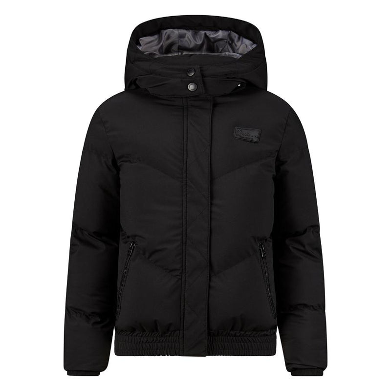 Meisjes Jacket Abby van Retour  in de kleur black in maat 158/164.