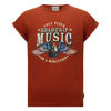 Meisjes T-Shirt Shala van Retour in de kleur Sienna in maat 170/176.